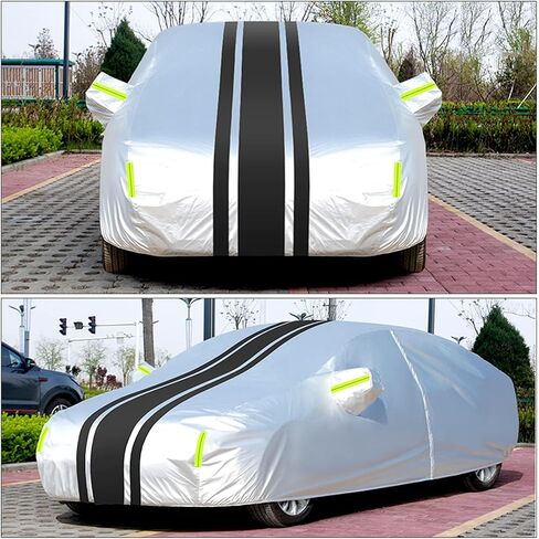 Car Covers, for Mercedes Benz CLA Coupe CLA180 / CLA200 / CLA220d / CLA250 / CLA250e / CLA260 / AMG CLA 35 / CLA 45 AMG Coupe 5-Doors All Weather Outdoor Indoor Waterproof UV Resistant Dustproof in Saudi Arabia