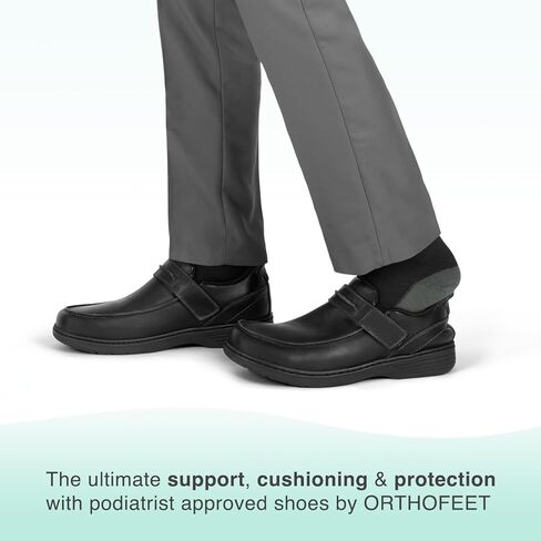 Orthofeet Men's Orthopedic Xavier Hands-Free Slip On Casual Shoes in Saudi Arabia