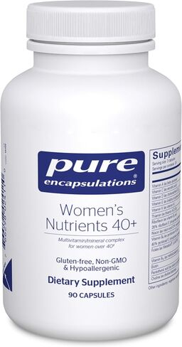 Pure Encapsulations Women's Nutrients 40+ - Multivitamin for Women Over 40 to Support Urinary Tract Health, Breast Cell Health & Eye Integrity* - with Vitamin C, E & A - 180 Capsules in Saudi Arabia