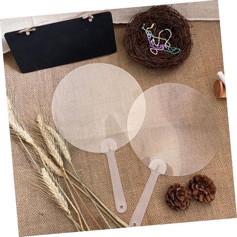 Cabilock 8pcs Flant Handheld Fans للطلاء DIY و Graffiti لحفلات الزفاف والمشاريع الفنية خفيفة الوزن ومحمول لوازم الأحداث والاحتفالات in Saudi Arabia