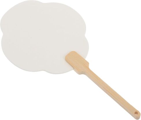 Veemoon Lacquer Hand Fan Craft Kit Blank Folding Fans for Weddings Parties and Manual Painting Projects Portable Decorative Accessory in Saudi Arabia