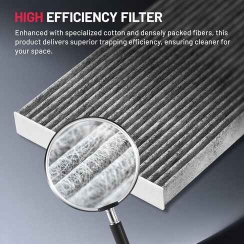 BDFHYK CF10729 Cabin Air Filter w/Activated Carbon Replacement for 2007-2015 CX-9, 2007-2018 MKX, 2007-2014 Edge in Saudi Arabia