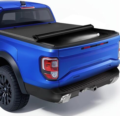 PZ Soft Roll Truck Bed Tonneau Cover for Ford Ranger 1993-2004 Flareside/Stepside 6 ft 72 "Width 45.87" in Saudi Arabia