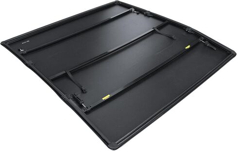Pensun 8ft Soft Tri-Fold Bed Bed Tonneau Cover Fit for 2002-2023 Dodge Ram 1500 2500 3500 ، Black Pickup Tonneau Cover in Kuwait