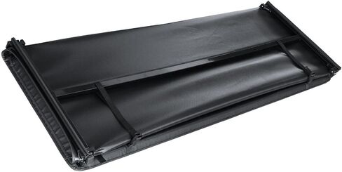 Pensun 8ft Soft Tri-Fold Bed Bed Tonneau Cover Fit for 2002-2023 Dodge Ram 1500 2500 3500 ، Black Pickup Tonneau Cover in Kuwait