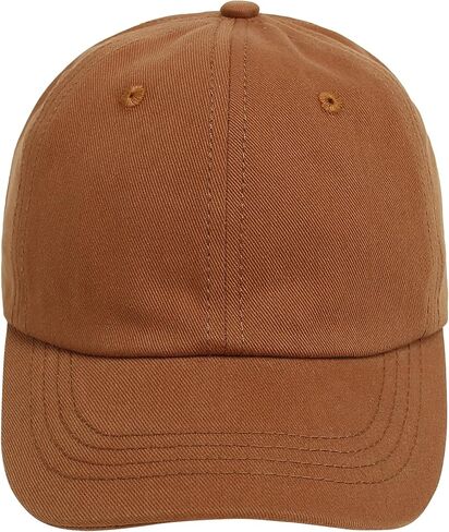 Toddler Baseball Hat Kids Boys Girls Adjustable Washed Cotton Baseball Cap in Kuwait