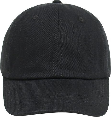 Toddler Baseball Hat Kids Boys Girls Adjustable Washed Cotton Baseball Cap in Kuwait