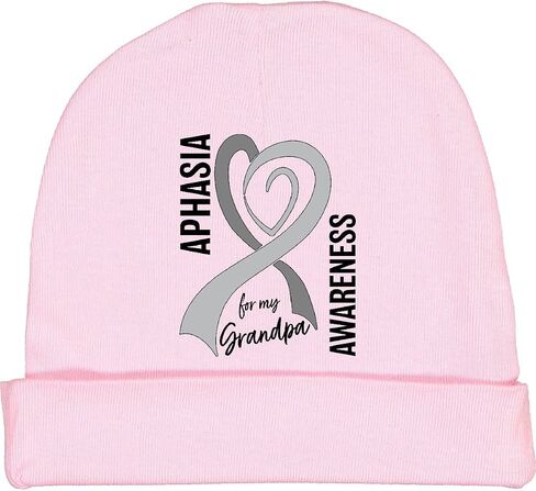 inktastic Aphasia Awareness for My Grandpa Baby Beanie Hat in Saudi Arabia