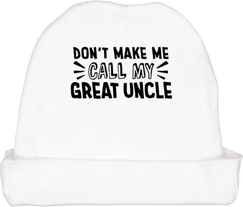 inktastic Don't Make Me Call My Great Uncle Baby Beanie Hat in Saudi Arabia