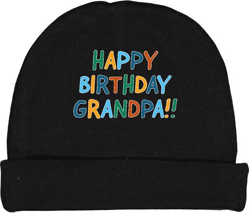 inktastic Happy Birthday Grandpa Baby Beanie Hat in Saudi Arabia