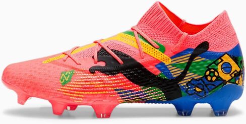 Puma Mens NMJ X Future 7 Ultimate Groundartectial Cootcer Cleats المرابط ، الأرضية الصلبة - الوردي - الحجم 10 م in Kuwait
