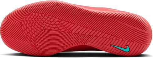 Nike Jr. Mercurial Vapor 16 Club Little/Big Kids' IC Low-Top Soccer Shoes (FQ8289-800, Ember Glow/Aurora Green) in Saudi Arabia