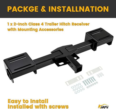 Kuafu Class 4 Trailer Hitch 2 "TREATIVER TUBE متوافق مع Stahl Challenger & Grand Challenger Towing Hitch Receiver in Saudi Arabia