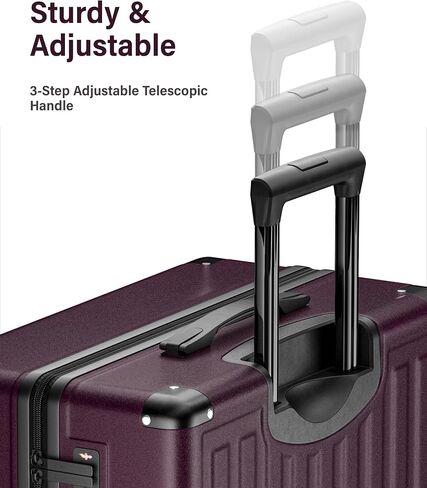 Suitour 28 inch Luggage with Spinner Wheels, Hardside Lightweight Suitcases with TSA Lock in Saudi Arabia