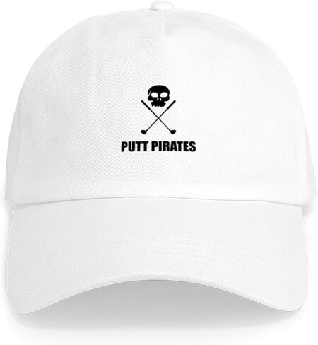 CafePress Golf Skull Crossed Putt Pirates Adjustable Baseball Cap in Saudi Arabia