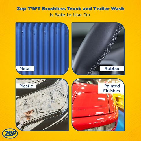 Zep Brushless T'N'T Truck and Trailer Wash - 5 Gallon (1 Pail) 37635 in Kuwait