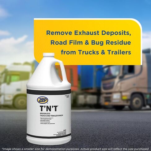 Zep Brushless T'n Not Truck and Trailer Wash - 5 Gallon (1 Pail) 37635 in Kuwait