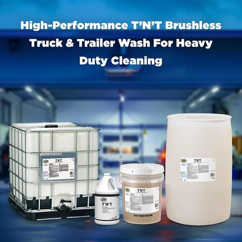 Zep Brushless T'n Not Truck and Trailer Wash - 5 Gallon (1 Pail) 37635 in Kuwait