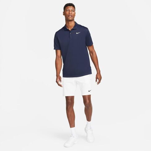 NikeCourt Dri-FIT Men's Tennis Polo (as1, Alpha, x_l, Regular, Regular, White/Black) in Saudi Arabia