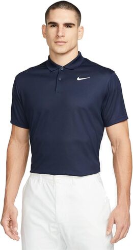 NikeCourt Dri-FIT Men's Tennis Polo (as1, Alpha, x_l, Regular, Regular, White/Black) in Saudi Arabia