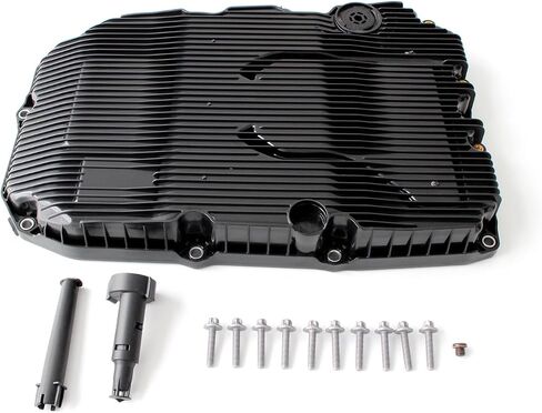 Transmission Oil Pan Sump w/Drain Plug Fit for Mercedes-Benz 2017-2018 C300 C350e AMG CLS400 W218 E300 E400 GLC43 X253 GLS550 X166 S550 S600 W222 S63 S65 SL65 SLC300 SLC43 7252703707 in Saudi Arabia