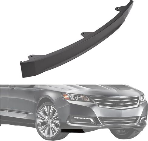HECASA 2Pcs Front Bumper Valance Compatible with 2014-2020 Chevy Chevrolet Impala Lower Bumper Valance Apron Air Dam Protector Replacement for GM1092237 GM1092238 Black Plastic Driver & Passenger Side in Saudi Arabia