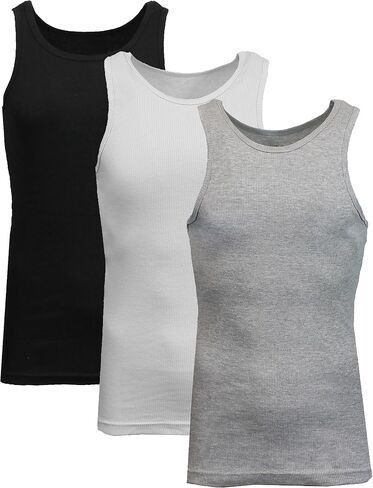 Galaxy by Harvic Single و 3 pack Mens Heavy-Away-Awight Roach Tops in Saudi Arabia