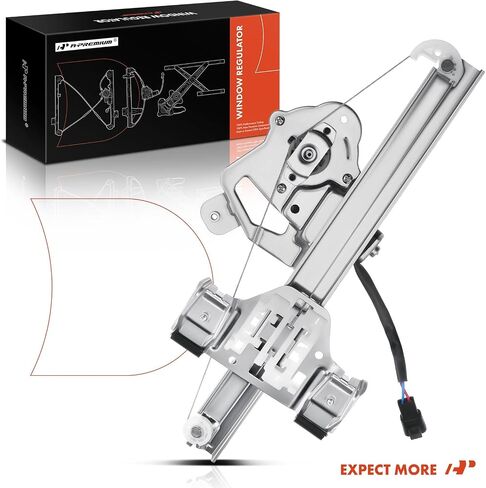 A-Premium Electric Power Window Regulator with Motor Compatible with Hummer H3 2006-2010 H3T 2009-2010 Rear Left Driver Side in Saudi Arabia