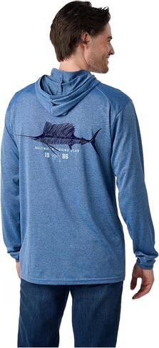 Guy Harvey Men's Men's Polyester Graphic Hoodie in Saudi Arabia