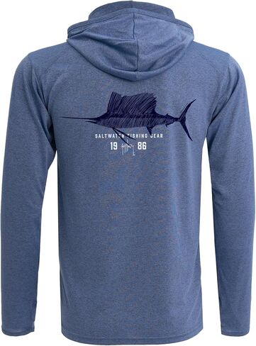Guy Harvey Men's Men's Polyester Graphic Hoodie in Saudi Arabia
