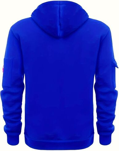 هوديس التكتيكية للرجال الربع العسكري Zip Pullover Cargo Hoodie Jacket Switshe Fleece Hoodshirt مع جيوب in Kuwait