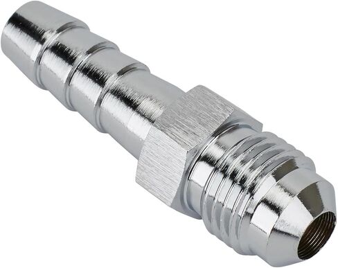 تركيب مدخل وقود المكربن 97 على غرار ، 1/2 في 20 إلى 5/16 خرطوم ، Chrome 91611066 in Saudi Arabia