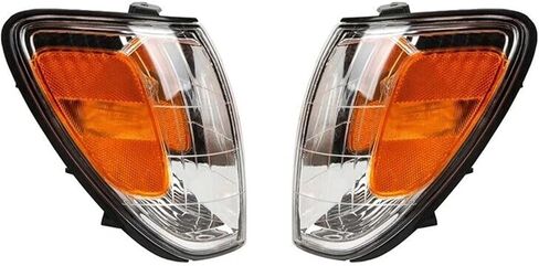 Car Front Corner Light, Turn Signal Lamp, Clear Corner Lights, Compatible with Lexus LX470 1998-2007, Yellow(Left) in Saudi Arabia