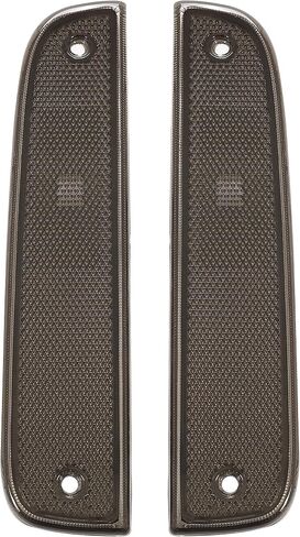 HECASA Signal & Corner Lights Compatible with 1997-2001 Jeep Cherokee XJ Front Bumper Light Left & Right Smoke Lens Chrome Housing Replacement for CH2550118 CH2551118 55055147 55055146 in Saudi Arabia