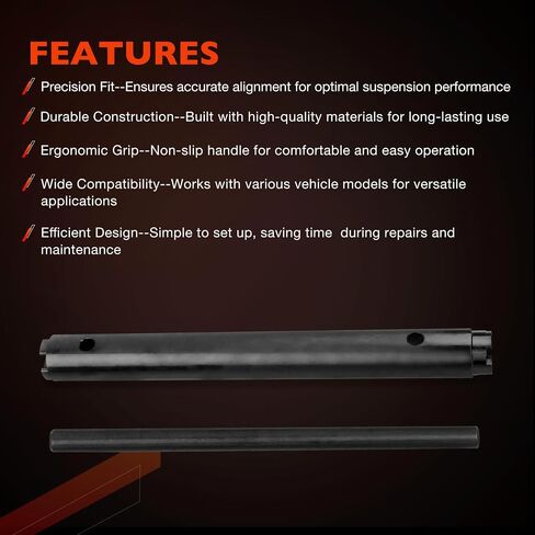 08-0117 Damper Rod Fork Tool-Precision Automotive Suspension Tool for Easy Fork Assembly and Maintenance - Compatible with Most Motorcycle Models(Especially a Range of Honda and Yamaha Motorcycle) in Saudi Arabia
