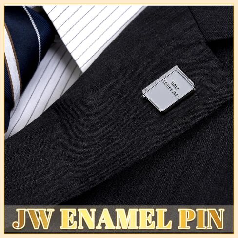 org monamel pin دبابيس مربعة للكتاب المقدس لبدلة السترة مينا org apel pin للرجال النساء يهوه شهود صدر طية دبابيس النساء شارة الشارة بالجملة in Kuwait