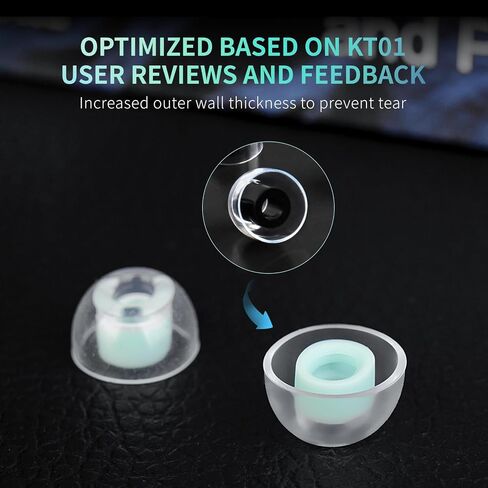 4 Pairs IEM Foam Earbud Tips, Yinyoo Replacement Memory Foam Earbud Tips, Soft Comfortable Foam Ear Tips Suitable for KZ zs10 pro, zs10 pro x, zsn pro x, kz zsn pro, Castor, edx pro, zar, zst, as24 in Kuwait