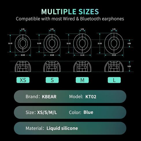 4 Pairs IEM Foam Earbud Tips, Yinyoo Replacement Memory Foam Earbud Tips, Soft Comfortable Foam Ear Tips Suitable for KZ zs10 pro, zs10 pro x, zsn pro x, kz zsn pro, Castor, edx pro, zar, zst, as24 in Kuwait
