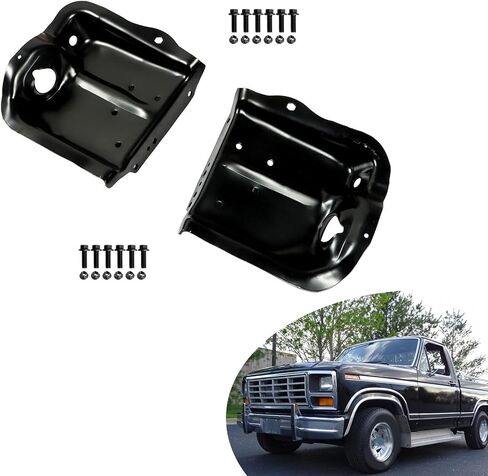 2-Pack Front Coil Spring Tower Shock Mount Right & Left Set Replacement for 1980-96 F150 F100 Bronco 924-406 in Saudi Arabia
