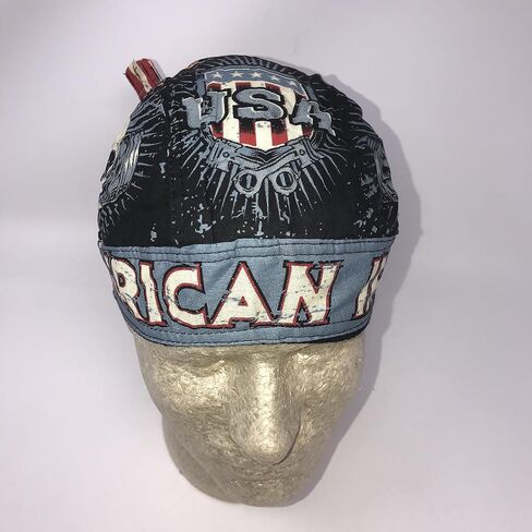 Head Wrap Durag Doo Rag Biker Skull Cap Hat Helmet Liner Moisture Wicking Sweatband in Saudi Arabia