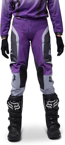 Fox Racing Youth Girls 'Motocross Dirt Bike Pant ، Black/Pink Lean ، 26 in Saudi Arabia