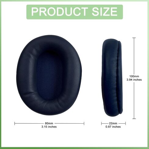 Replacement Earpads for Sony WH-CH720N Headphones,Compatibel WH-CH720N,WH-CH710N Replacement Ear Pads,Upgraded Ear Covers with Soft Protein Leather,Optimized Noise Isolation Memory Foam(Black) in Kuwait