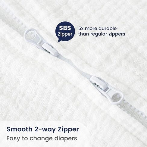 PHF Soft Muslin Cotton Baby Sleep Sack 18-24 Months, 2 Pack 100% Cotton Sleeping Sack for Summer, 0.5 TOG Baby Wearable Blankets with 2-Way Zipper, Sleep Sacks for Boys Girls Newborn, Woodland in Saudi Arabia