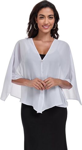 Shawls and Wraps for Evening Dresses Chiffon Soft Shawl for Wedding Guest Party Cover Up in Saudi Arabia