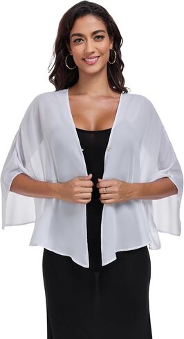 Shawls and Wraps for Evening Dresses Chiffon Soft Shawl for Wedding Guest Party Cover Up in Saudi Arabia
