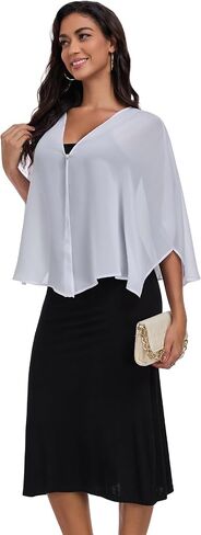 Shawls and Wraps for Evening Dresses Chiffon Soft Shawl for Wedding Guest Party Cover Up in Saudi Arabia