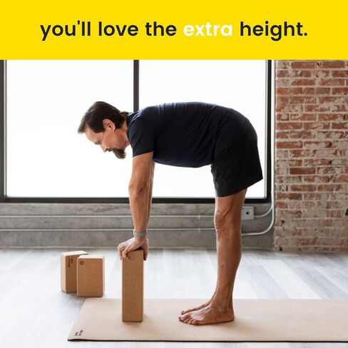 Freedom Block - World's Tallest Yoga Block For Inflexible Yogis | Raise The Height Of The Ground To Do Each Pose Safely And Comfortably in Saudi Arabia