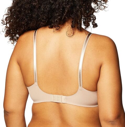 Warner's Womens No Side Effects Underarm-smoothing Comfort Wireless Lightly Lined 1056 T-Shirt Bra, Periwinkle, 38B US in Saudi Arabia