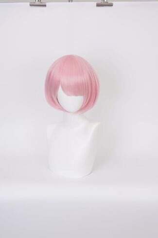 شعر مستعار REM Cosplay لـ Anime Re Zero Blue مستقيم مع الانفجارات مع غطاء شعر مستعار in Kuwait