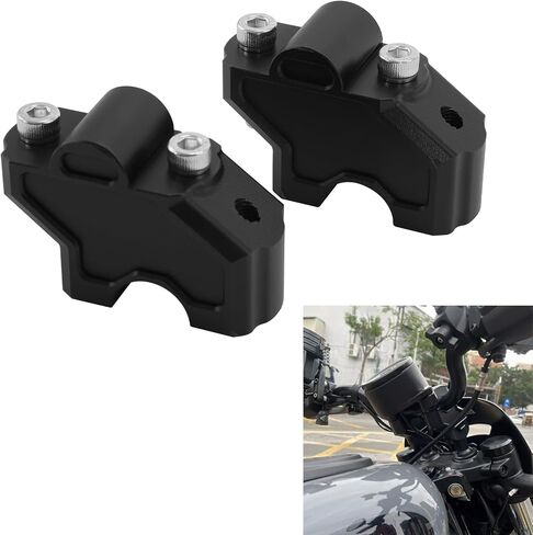 XMT-Moto Handledbar Risers Risers Clamp Fit for Harley Nightster RH975 2022-2025 in Kuwait